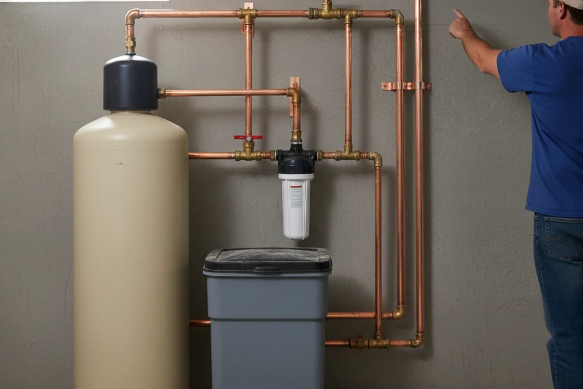 Whole-house water treatment system installed in Dalmatia